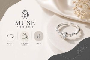 Ưu điểm vượt trội của nhẫn free size điều chỉnh kích thước linh hoạt từ Muse Accessories
